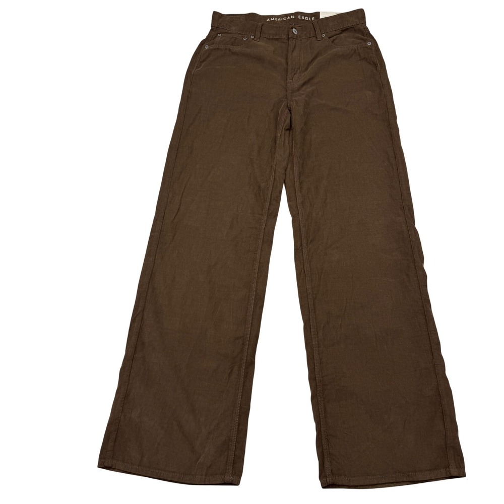 American Eagle Outfitters Wide Leg Pants in Brown
